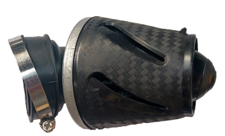 [FIL-2600-0047N] FILTRO AIRE UNIVERSAL IR0047 35/42/48MM NEGRO