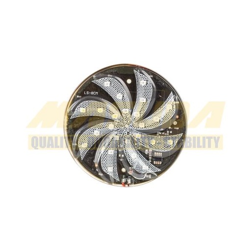 [FOB-3216-0532] FOCO DECORATIVO IR401 LEDS ROTATIVO 8' MULTI-COLOR