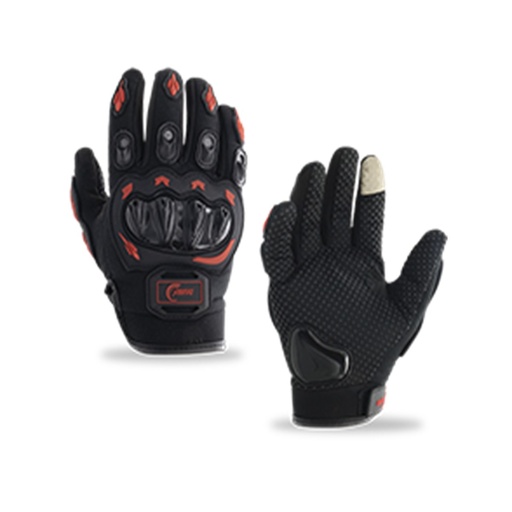 [RS-GUA-17001R-M] GUANTE CON PROTECCIÓN COLOR ROJO  MEDIANO PARA PANTALLA TACTIL