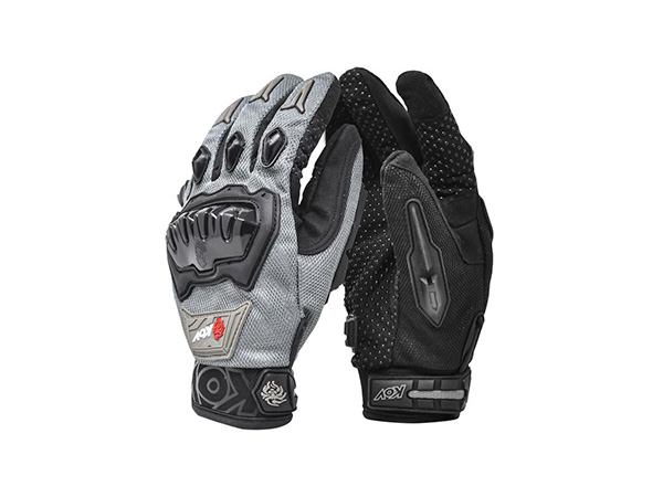 GUANTE KOV DELTA GRIS L | multimoto.mx