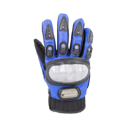 [GUA-7107-0002D] GUANTE P/MOTOCICLISTA IRON RACING COMANDANTE AZUL TALLA XXL