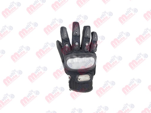 [GUA-7107-0003C] GUANTE P/MOTOCICLISTA IRON RACING COMANDANTE NEGRO TALLA XL