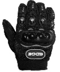 [ED-11.04.] GUANTES EDGE COLOR NEGRO - TALLA  XL