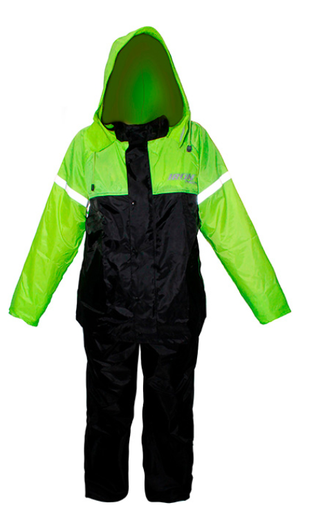 [IMP-7314-0022] IMPERMEABLE C/PANTALON (2 PZAS) MSD-803 VERDE TALLA  M