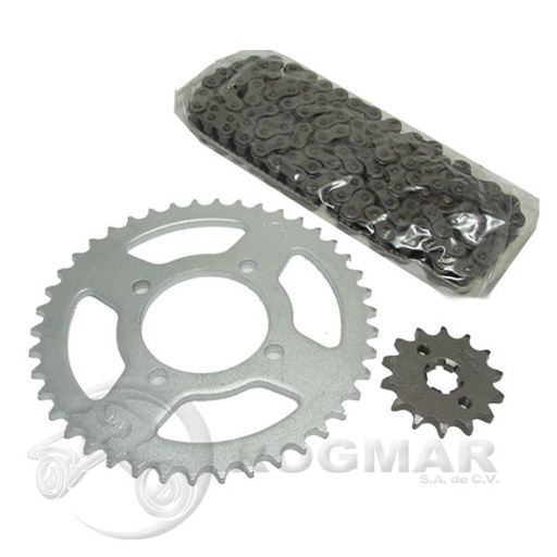 [KIT-MULTI-108] JGO ENGRANES + CADENA P/FT150