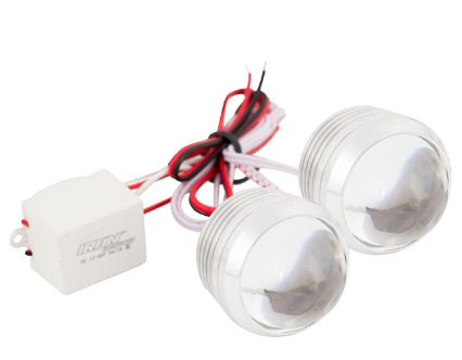 [FOB-3216-0652-R] JGO FOCO ESTROBO FLASH LED'S 12V LUZ BLANCA