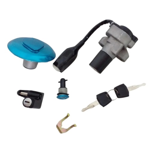 [F04020265] JUEGO CERRADURAS FT 150 GT GRAFITO