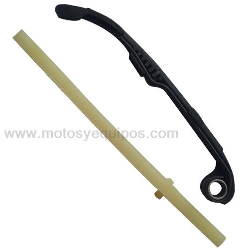 [2193-1002] JUEGO GUIA CADENA DISTRIBUCION P/HONDA INVICTA 150 GL150 CARGO/BROS150