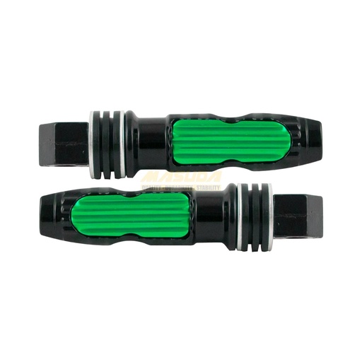 [POS-1616-0809V] JUEGO POSAPIE TRASERO ALUMINIO IR2809 VERDE