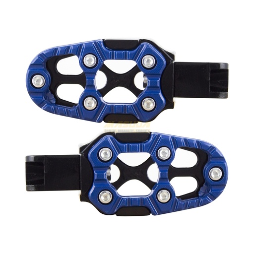 [POS-1616-0830A] JUEGO POSAPIE TRASERO ALUMINIO IR2830 AZUL
