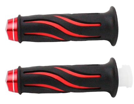 [PUÑ-1107-0018R] JUEGO PUÑOS ALUMINIO MSD-278 ROJO