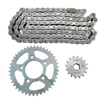 [KSP-F06] KIT DE SPROCKET KIIRUS CADENA REFORZADA 428H-120L 43T/16T CARGO 150 GL / TITAN-150