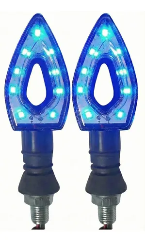 [1005048-1] KIT DIRECCIONALES LED LUZ AZUL