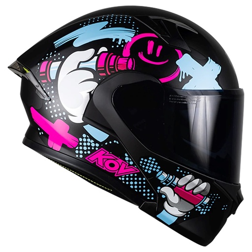 [7502305897635] KOV CASCO FURIA TAGGER MORADO M
