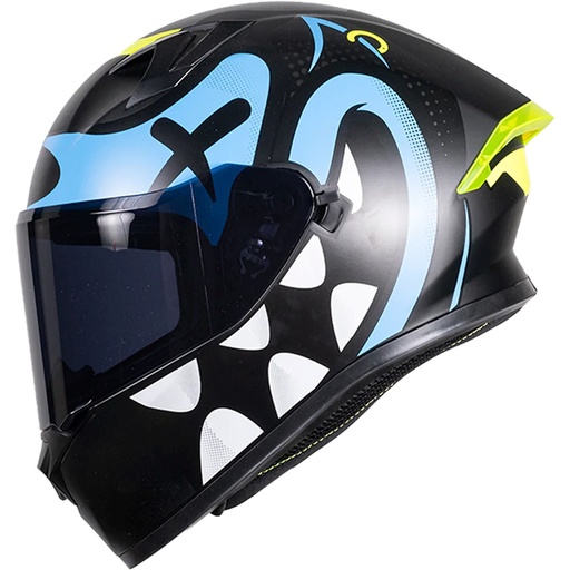 [7502305897543] KOV CASCO PIXEL CRAZY AZUL M