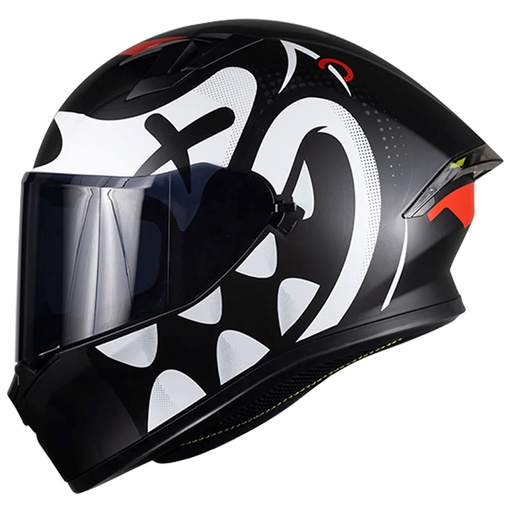 [7502305897499] KOV CASCO PIXEL CRAZY BLANCO S
