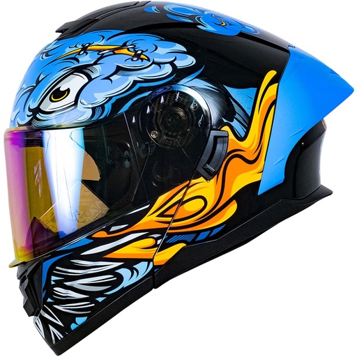 [7502305893828] KOV CASCO RUSH BRAINY AZUL XXL