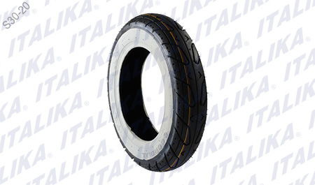 [F14010242] LLANTA CARA BLANCA 3.50-10 CON ISOTIPO VITALIA 125