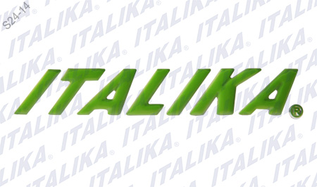 [F13020059] LOGO CUBIERTA LATERAL ITALIKA VERDE 150Z