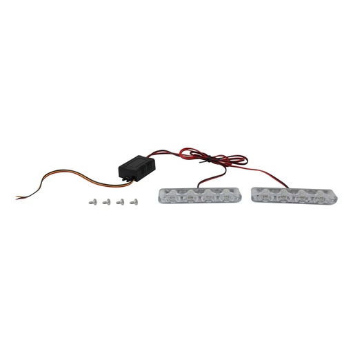 [20-5259-001] LUZ ESTROBO ROJO/ROJO SET 12V
