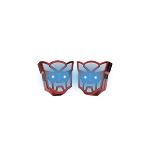[RS-LED-13070BU] LUZ LED FIJA DECORATIVA TIPO TRANSFORMERS (AZUL)