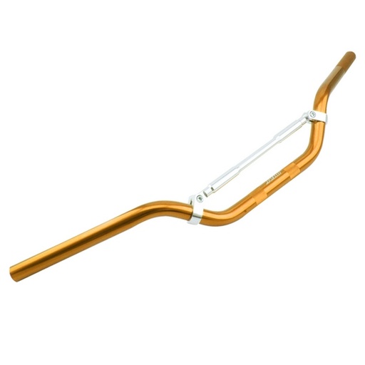 [BAS-1103-8002] MANUBRIO ALUMINIO DEPORTIVO IRON RACING 3.5*85CM COLOR DORADO