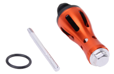 [MED-2601-9015T] MEDIDOR DE ACEITE ALUMINIO DECORATIVO UNIVERSAL IR9015 NARANJA