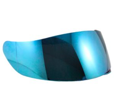 [MCA-JK315-05] MICA ESPEJO AZUL CASCO HALF CERRADO / ABATIBLE