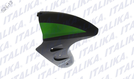 [F16010078-R] PARTE DEL DE SALPICADERA VERDE DS125