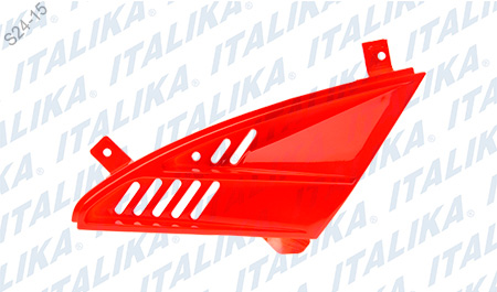 [F13011284] PLACA VENTILACION IZQ NARANJA DS150 2016