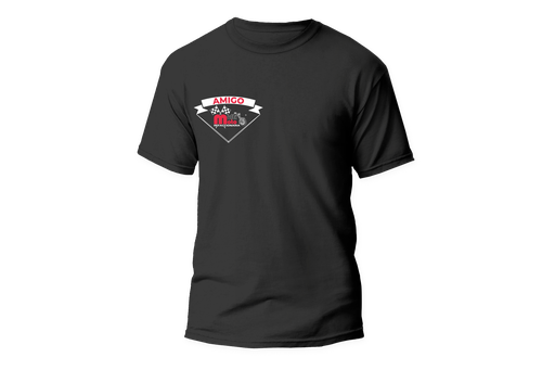 [MULTI-PLAY3] PLAYERA NEGRO, LOGO BLANCO