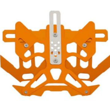 [PTP-004] PORTA PLACA DORADO - UNIVERSAL