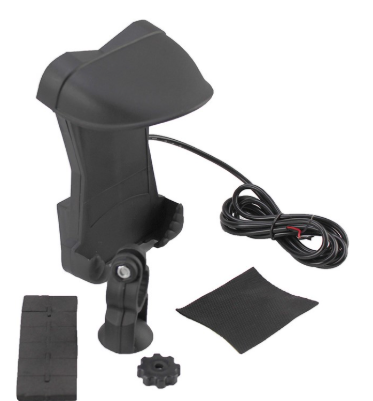 [BAS-1103-9741] PORTA-CELULAR PARA MOTOCICLETA CON CARGADOR USB IR-9741 BASE MANUBRIO