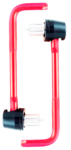 [PRO-1112-0025] PROTECTOR DE PALANCAS ALUMINIO IR7030 ROJO