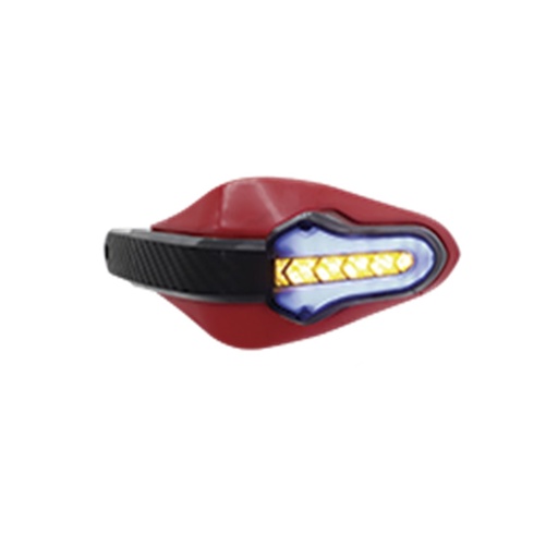 [RS-CMA-8007R] PROTECTOR DE PUÑOS DEPORTIVO COLOR ROJO CON INTERMITENTE