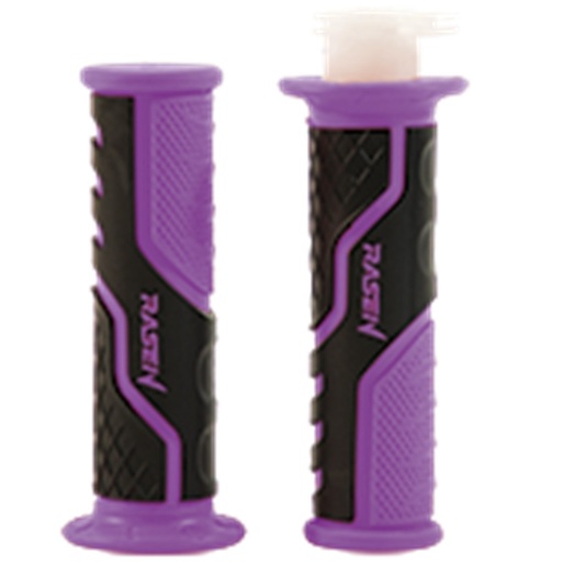 [RS-PUN-10004PR] PUÑO DE CAUCHO TIPO ANTI-DERRAPANTE NEGRO CON MORADO