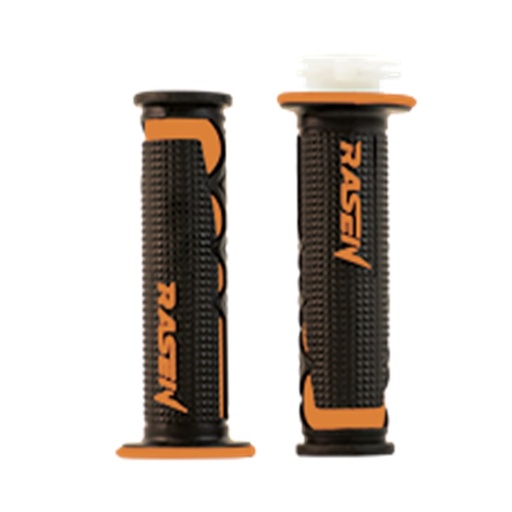 [RS-PUN-10005O] PUÑO DE CAUCHO TIPO PANAL (NARANJA)