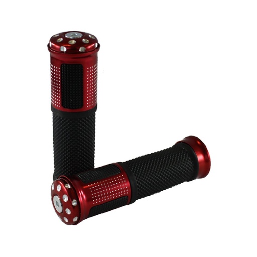 [MOTPU89] PUÑOS E-02A METALICO ROJO