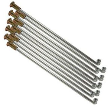 [RAY-017] RAYOS DELANTEROS INTERIOR Y EXTERIOR) 181 x 32 mm - DM-150 10-19 / 125-FL / 125- FL PARRILLA LARGA
