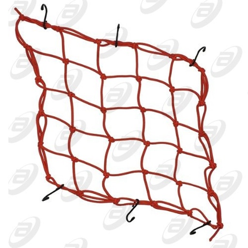 [RED-108] RED REFORZADA ROJA 40 cm x 40 cm MOTONETAS Y MOTOS DE TRABAJO composición: 100% polipropileno