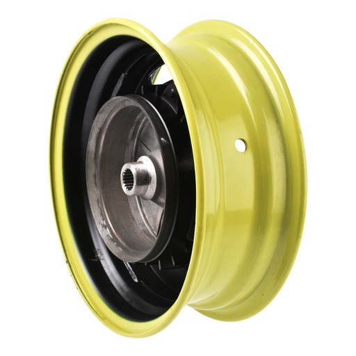 [F15030283] RIN TRAS NEGRO FILO AMARILLO LIMON