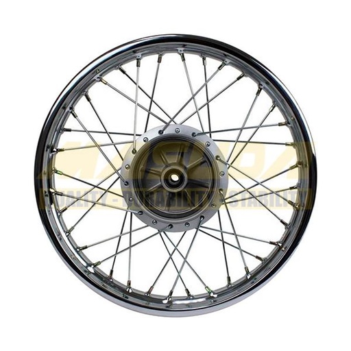 [RIM-1512-1251] RIN TRASERO 1.85 X 18 DE RAYOS CROMADO 18" YBR125