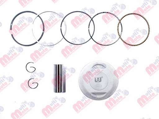 [29-1500-001] SET PISTON COMPLETO YH YBR125  STD (WSTD)