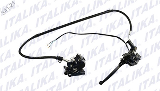 [F14020663] SISTEMA FRENO DEL NEGRO CON ISOTIPO DM250