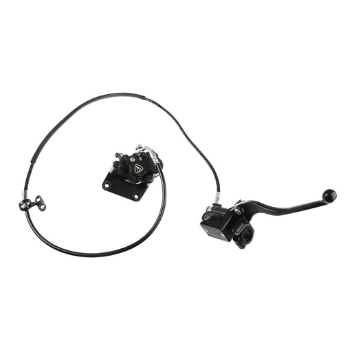 [F14020677] SISTEMA FRENO DEL NEGRO CON ISOTIPO DM250X