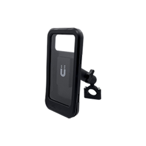 [RS-SOPC-6005BK] SOPORTE PARA CELULAR UNIVERSAL IMPERMEABLE SIN CARGADOR PARA ESPEJO Y MANUBRIO
