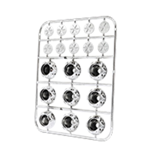 [RS-GRL-12016S] TAPA PARA TORNILLO HEXAGONAL DE PLASTICO UNIVERSAL (PLATA)