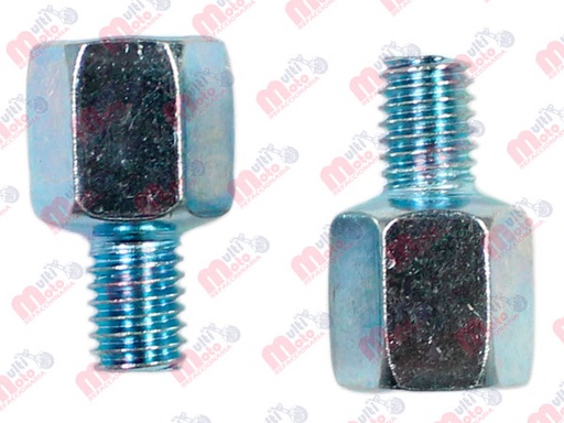 [TOR-6701-0501] TORNILLO REDUCTOR PARA ESPEJO M10 A M8 PAR 