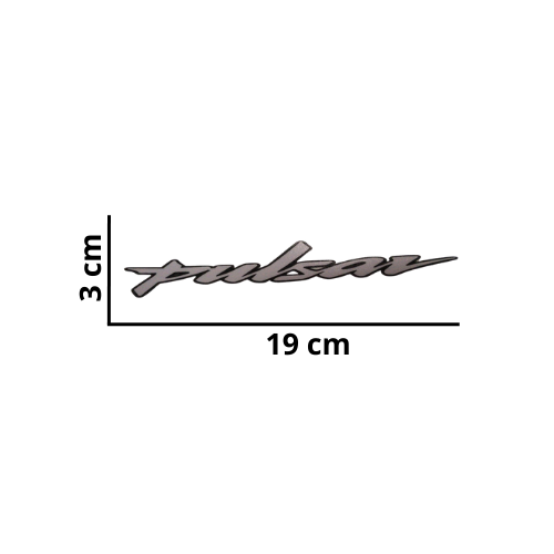 [HOR-17] CALCOMANIA HORQUILLA PULSAR 3CM X 19CM 