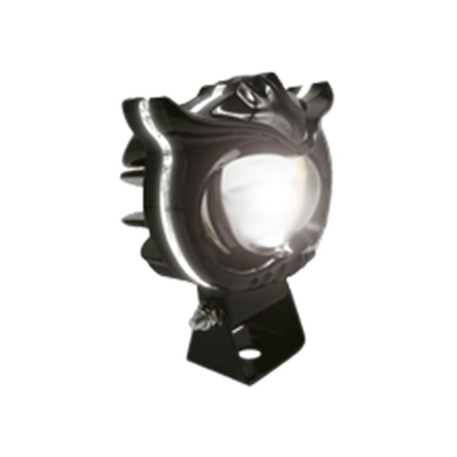 [RS-LED-13135W-Y-W] FARO LED BUHO UNA LUPA CON HALO INTERMEDIO (BLANCO-AMARILLO-BLANCO)